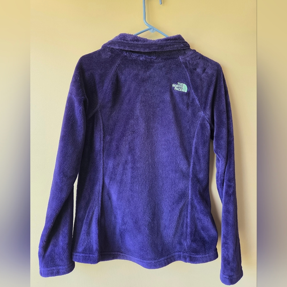 The North Face Bellarine Fleece Jacket Deep Purple Like New Size Small - Picture 2 of 13
